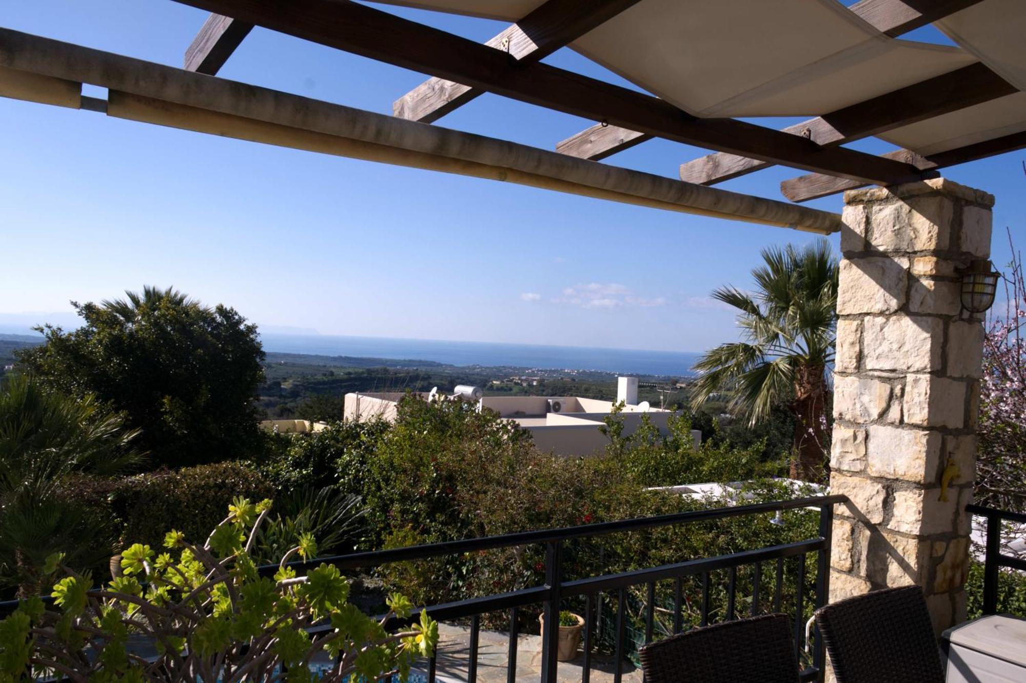 Gemuetliche Villa Mailin Priv. Pool Schoene Aussicht Skouloúfia Eksteriør bilde
